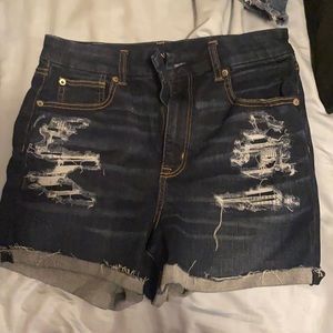 American eagle jean shorts